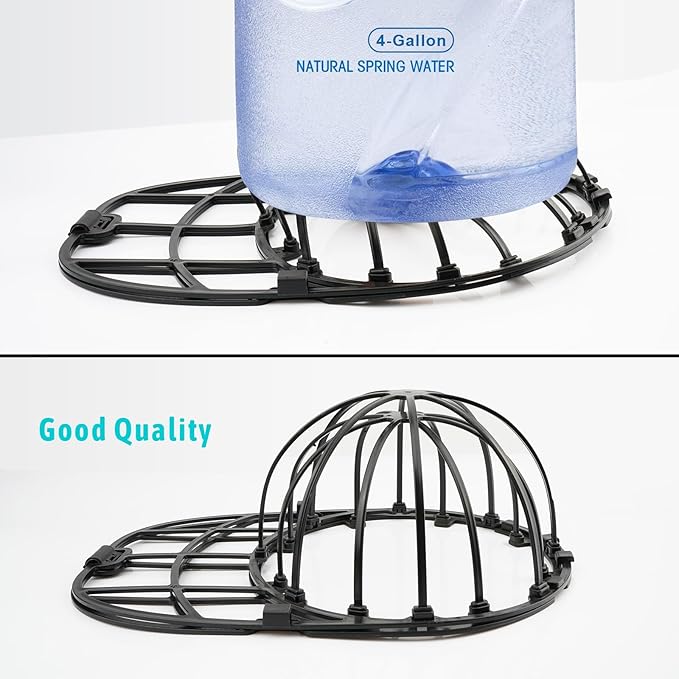 Eiito Hat Washer for Washing Machine, 1 Pack Hat Cleaner for Baseball Caps with Frame Cage Fit for Adult/Kid's Cap Protector Racks Dishwasher Safe-(Black)