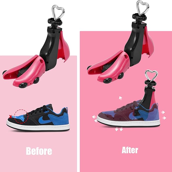Shoe Stretcher For Women Men,Boot Stretcher Women Men,Shoe Expander Widener Stretch Length Width