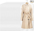100 Pack Dry Cleaning Bags, 60x120 cm Clear Plastic Garment Bags for Dry Cleaner, Home Storage, Travel, Moving - Dust-proof