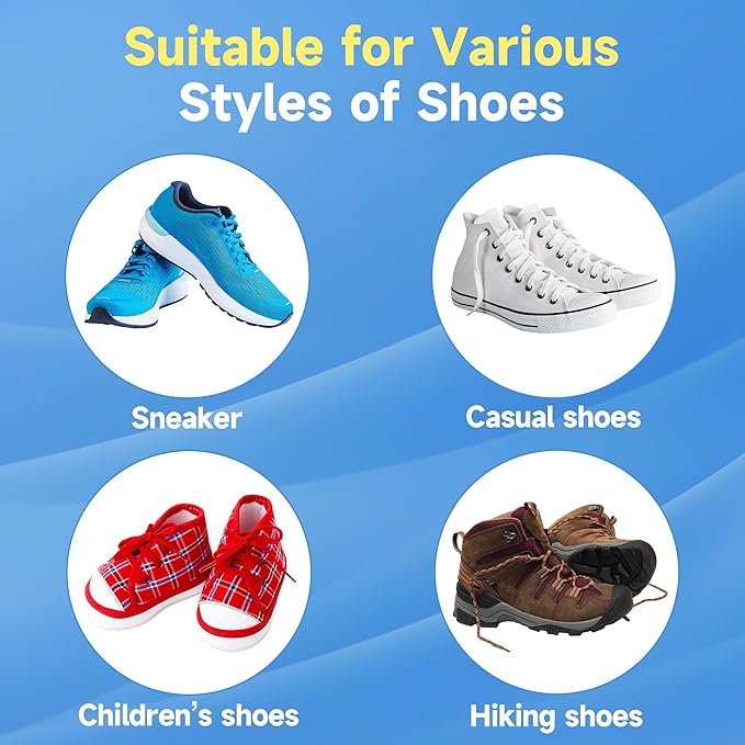 ShoeShaped Shoe Washing Machine Bag for Washer and Dryer, 2 Pack, Reusable Laundry Shoe Bag, Shoe Cleaning Bags for Sneakers, Tennis and Various Shoes Types With Self-locking Zipper