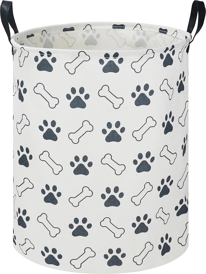 Kids Laundry Hamper,Laundry Basket,Baby Boy Nursery Hamper,Waterproof Storage Bin,Clothes Organizer,Toys Bin,Room Decor(Paw)