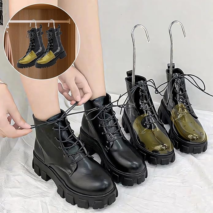 JJDPARTS Boot Stretchers for Cowboy Boots, Adjustable Boot Stretcher Women Men Wide Feet, High Instep & Wide Toe Box, Men’s Size 8-13, Women’s Size 9-14