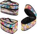 Easter Egg Steam Iron Storage Bag with Zipper Handle,Easter Sunday Foldable Portable Iron Storage Case Protective Carrying Bag Universal for Most Irons