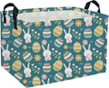 Rectangular Easter Basket Kids Basket Rectangular Cute Storage Bin Organizer Box Room Decor for Home Decor.