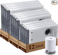 12 Pack Vacuum Storage Bags For Travel With Rechargeable Pump, Compression Packing Bags For Clothes & Blanket Storage, Space Saver Bags For Luggage Suitcase, Ideal For Long Haul Flights