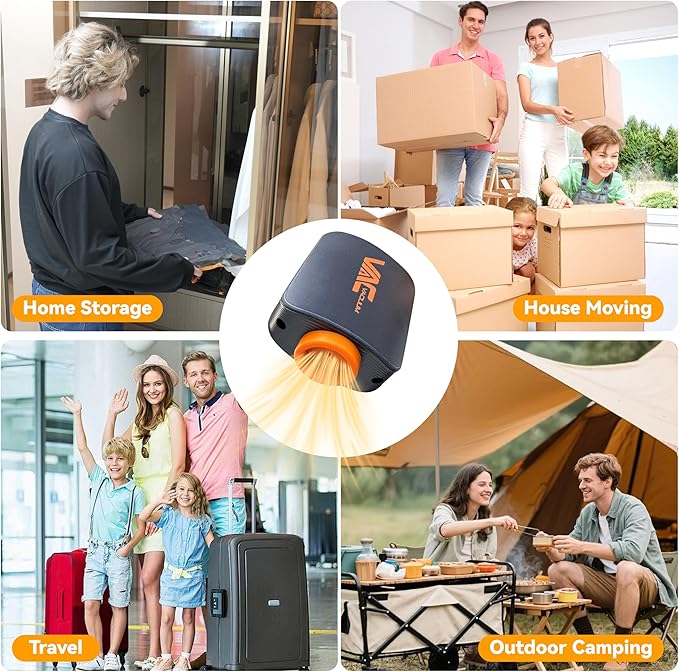 Vacuum Seal Bags for Clothing with Rechargeable Cordless Pump, 18 Pack Vacuum Storage Space Saver Bags, Compression Packing Seasonal Storage for Clothes Bedding Blanket Pillows Comforters