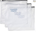 Fishers Finery Mesh Laundry Bags - Large Sweater Size Zipper Wash Bags for Delicates - Washing Machine Durable and Safe, Lingerie and Garment Bag (3 Pack)