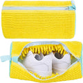Shoe Washing Machine Bag: 2 Pack Reusable Shoes Cleaning Bags, Heavy Duty Shoe Laundry Bag for Washer & Dryer, 360° Deep Clean for Sneakers Tennis Shoes