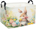 Easter Basket for Kids Gift - Rectangular Toy Storage Basket Organizer Bin Box Room Decor for Home(Color Easter)