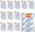 100 Packs 200CC Food Grade Oxygen Absorbers (10 Pack in Individual Vacuum Bag ) , Oxygen Absorbers For Long Term Food Storage with Oxygen Indicator , Works in Mylar Bags, Mason Jars, and Vacuum Bags