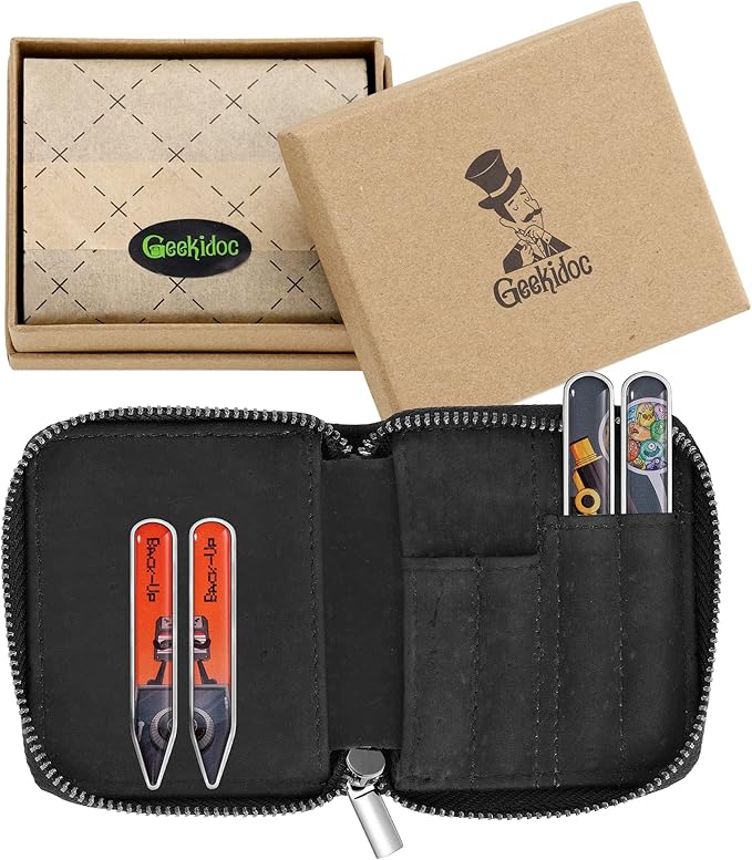Stainless Steel Collar Stays for Men | Collar Insert Set Made with Surgical Grade Stainless Steel