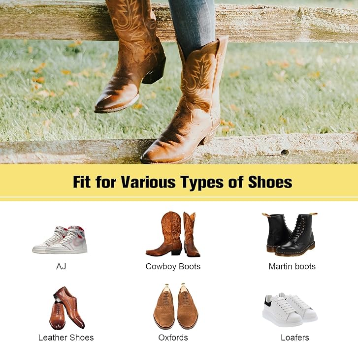 Shoe Stretchers for Sneakers Leather Cowboy Boots Stretcher For Men Women, Shoe Expander For Men Women