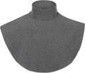 Turtleneck Dickey Extra Large Fake Collar Detachable Dickey Collar Half Mock Turtleneck for Men Women