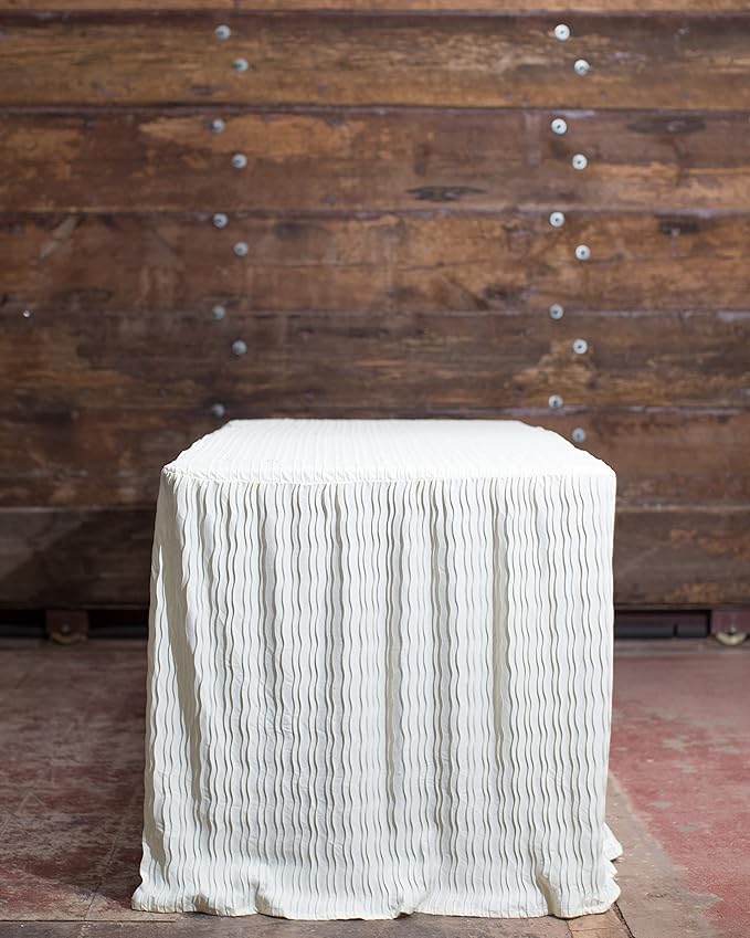 The Folding Table Cloth 8 Foot White 30x96x29