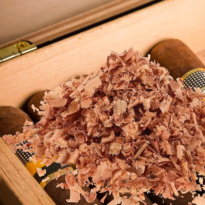 Cedar Shavings 1bag 50G Pet Bedding Practical for Closets Humidor Accessories Cigar Box Aromatherapy Aromatic Chips