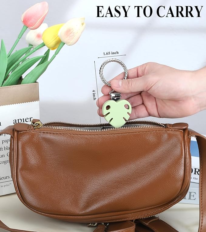 Hat Clip - Hat Holder for Travel on Bag - Silicone Hands Free Hat Clip for Purse Luggage - Protect Hat from Falling