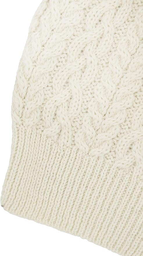 Aran Crafts Aran Crew Neck Sweater (100% Wool)