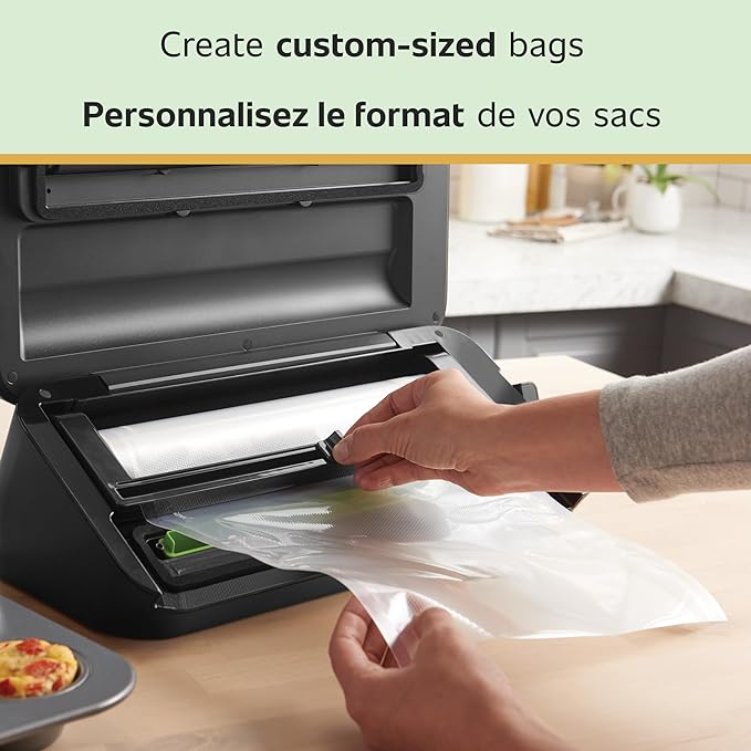 FoodSaver Custom Length Vacuum Sealer Bags Multipack,Rolls for Airtight Food Storage and Sous Vide - Compatible with FoodSaver,8 and 11 (3 Count),2 Count (Pack of 10)