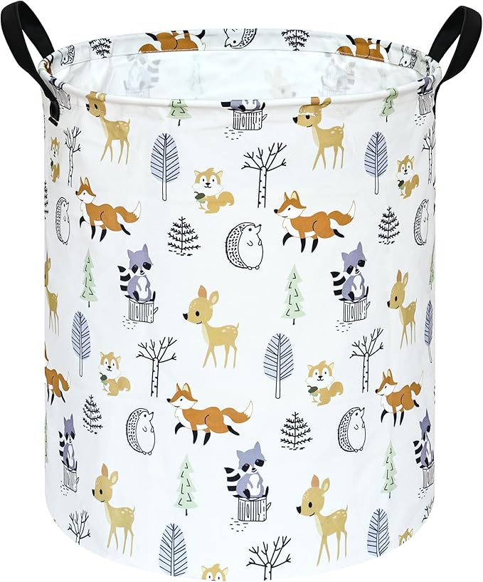 Baby Laundry Basket Kids Toys Storage Bins Women Organizer Nursery Hamper Gift Baskets for Home,Office,Home Decor