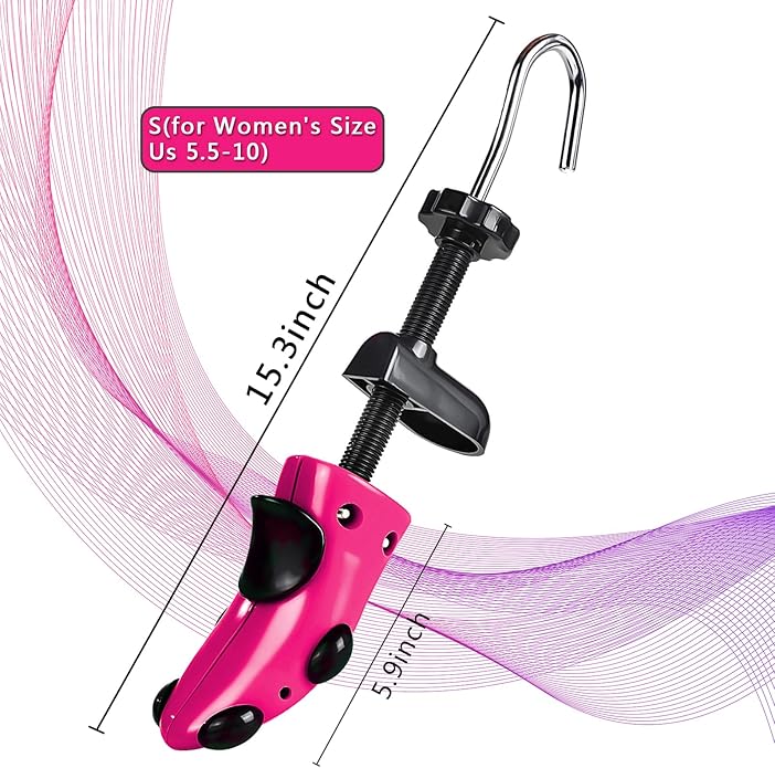 Shoe Stretcher Shoe Trees,Adjustable Length & Width for Men and Women,4-Way Adjustable Shoe Expander Widener