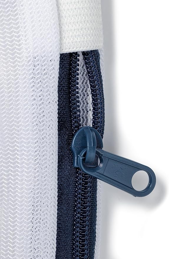 Fishers Finery Mesh Laundry Bags - Large Sweater Size Zipper Wash Bags for Delicates - Washing Machine Durable and Safe, Lingerie and Garment Bag (3 Pack)