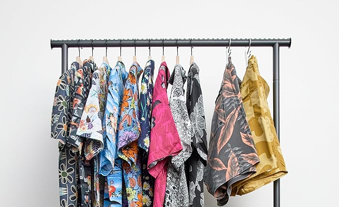 Roomedys® Spacing Tape for Hangers, Spacer, Clothes Divider, Closet Organizer, Perfectly Spaces Hangers & Clothing for Adults, Teens & Kids, Customizable - Smokey Grey - 6ft to Organize 102 Items