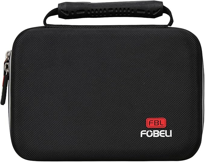 FBLFOBELI Hard Travel Case for Newbealer/for Sunbeam Hot-2-Trot/for Oliso M3Pro M2 Mini Travel Iron/for Polardo Portable Travel Garment Steamer, Also fits for Vicks Sinus Inhaler, Case Only
