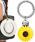 Hat Clip - Hat Holder for Travel on Bag - Silicone Hands Free Hat Clip for Purse Luggage - Protect Hat from Falling