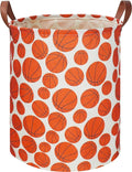Kids Laundry Hamper,Baseball laundry Basket,Baby Boy Nursery Hamper,Waterproof Storage Bin for Bedroom,Clothes Organizer Basket,Toys Box,Room Decor(Basketball)