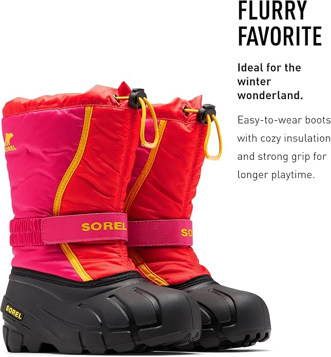 SOREL - Youth Flurry Winter Snow Boots for Kids