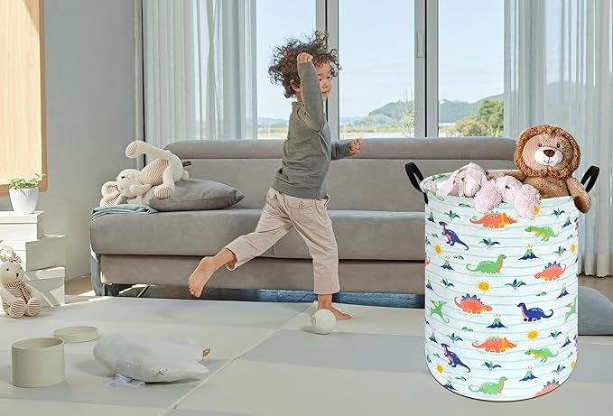 Round Laundry Basket Storage Bins Nursery Hamper Gift Baskets for Home,Office,Home Decor