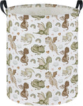 Kids Laundry Basket Dinosaur Hamper for Nursery Hamper Cute Kids Storage Bin Organizer Room Decor for Home(Watercolor dinosaur)