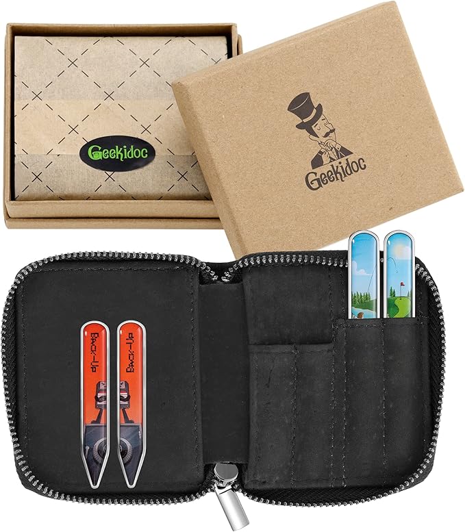 Stainless Steel Collar Stays for Men | Collar Insert Set Made with Surgical Grade Stainless Steel
