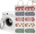 Mesh laundry bags for washing machine, can wash 10 pairs of socks, maintain shape, keep one pair,Laundry room organization suitable for socks and small items, 2pcs (Small)