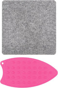 HARFINGTON Wool Pressing Mat 10" x 10" Wool Ironing Pad Sewing Notions for Crafts Quilter Quilting
