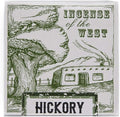 Incienso de Santa Fe - Hickory Natural Wood Incense Bricks Without Holder, 40 Count - Made in The USA