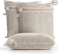 100% Cotton Mesh Laundry Bags, Premium Soft, No Dye, Natual,Set of 3(XXL)