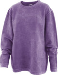 Royce Brand Oversized Comfy Cord Knit Pullover Top
