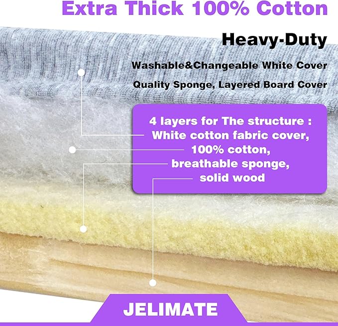 Padded Pants & Sleeve Ironing Boards with Ultra Thick Padding, Double Side Ironing Board