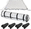 Queen/Full Mattress Vacuum Bag for Moving and Storage, Memory Foam Latex Mattress Storage Bags Full Queen Size for Mattress up to 14 Inches