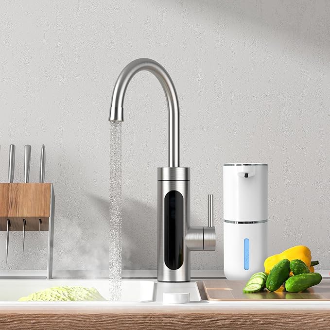 Liquid Soap Dispenser, Automatic Soap Dispenser, 13.5oz/400ml Automatic Soap Dispenser Touchless, USB Rechargeable 4 Level Adjustable Electric Hand Soap Dispenser, for Bathroom, Kitchen,Hotel(White)