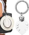 Hat Clip - Hat Holder for Travel on Bag - Silicone Hands Free Hat Clip for Purse Luggage - Protect Hat from Falling