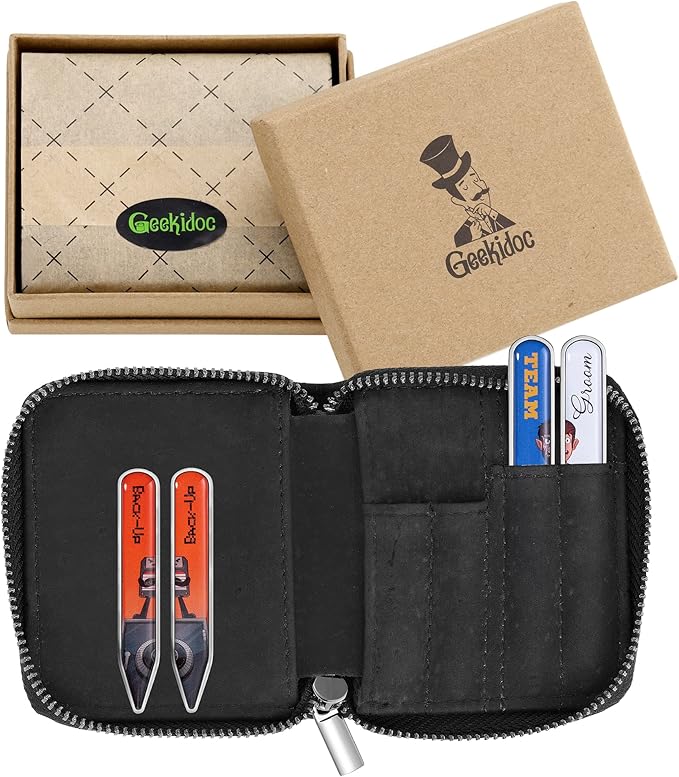 Stainless Steel Collar Stays for Men | Collar Insert Set Made with Surgical Grade Stainless Steel