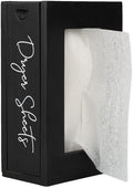 Ilyapa Magnetic Dryer Sheet Holder, Dryer Sheet Dispenser, Black Container, Wall Mounted Farmhouse Style Holder, Organizer for Laundry Room Storage Decor