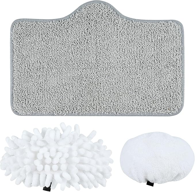 Steam Mop 1 Floor Mop Cloths, 1 Hanging Iron Cloth and 1 Window Scraper Cloth Suit for SC-05