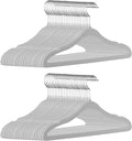 GoodtoU Kids Hangers Velvet 50 Pack 14" - kids Felt Hangers Non Slip Toddler Hanger Childrens Hanger for Kid