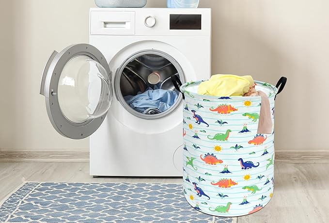 Round Laundry Basket Storage Bins Nursery Hamper Gift Baskets for Home,Office,Home Decor