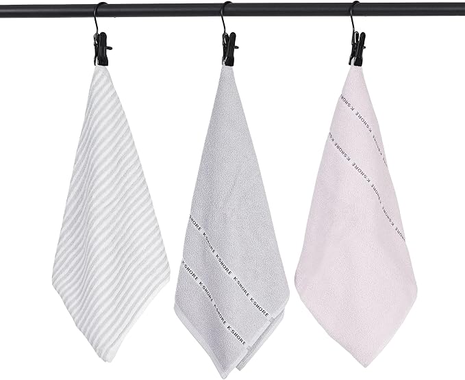 BEWISHOME 30 PCS Boot Hangers for Closet, Laundry Hooks with Clips, Boot Hanging Hold Clip, Clothes Pins, Space Saving Portable Travel Hangers Clip, Jeans, Tall Boots, Towel, Black FYC30B
