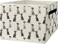 German Shorthaired Pointer Gifts Storage Bins & Boxes with Handles,Dog Foldable Basket for Organizing Dog Lovers Collapsible Storage Laundry Hampers for Bedroom Bathroom Clothes Toys Books