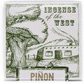 Incienso de Santa Fe - Piñon Natural Wood Incense Bricks Without Holder, 40 Count - Made in The USA